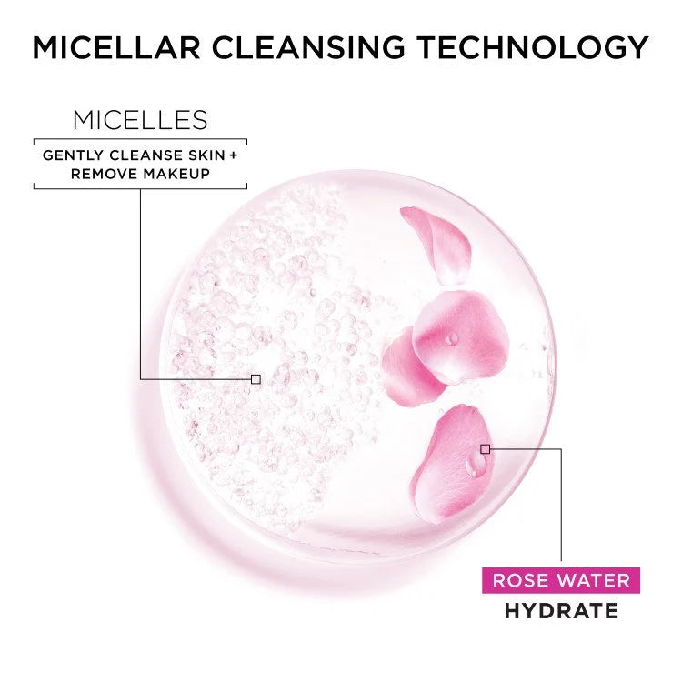 Garnier SkinActive Micellar Cleansing Water Rose All-in-one - 400ml