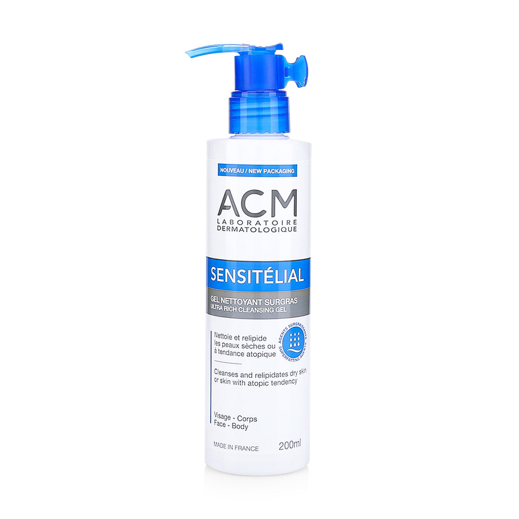 ACM Sensitelial Cleansing Gel for Dry and Sensitive Skin - 200 Ml