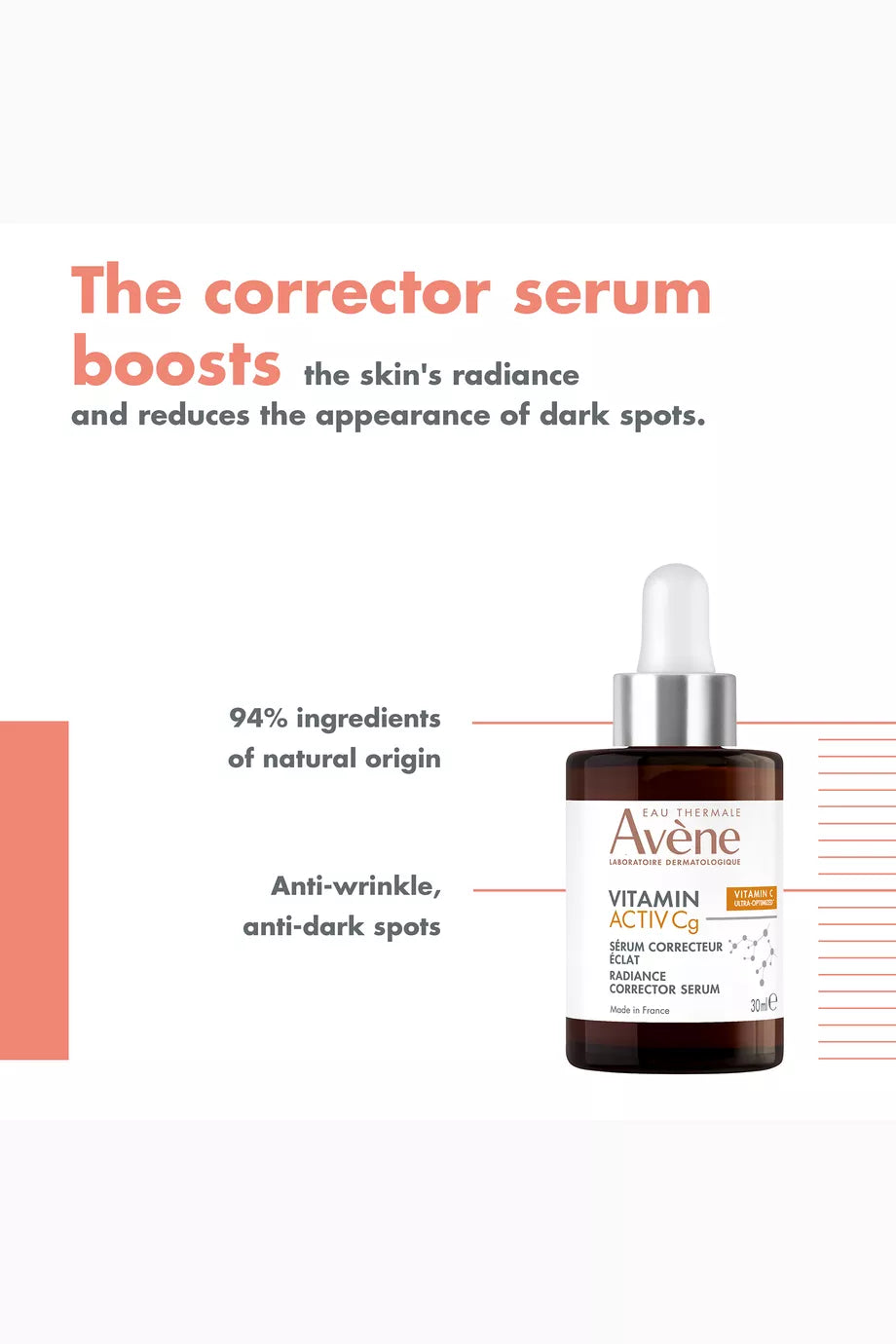 Avene Vitamin Activ Cg Radiance Corrector Serum - 30ml