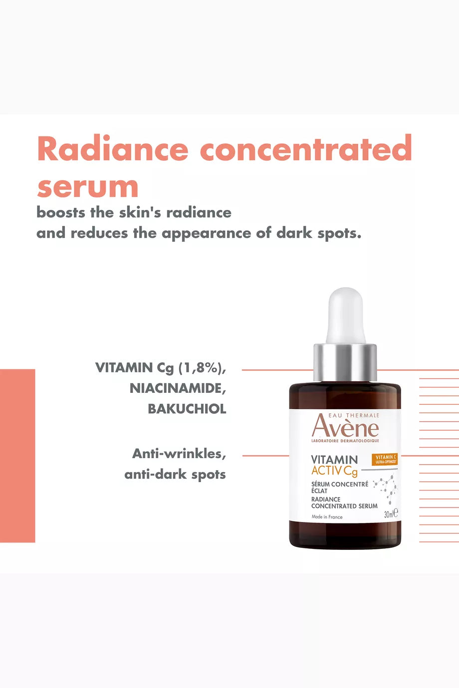 Avene Vitamin Activ Cg Radiance Corrector Serum - 30ml