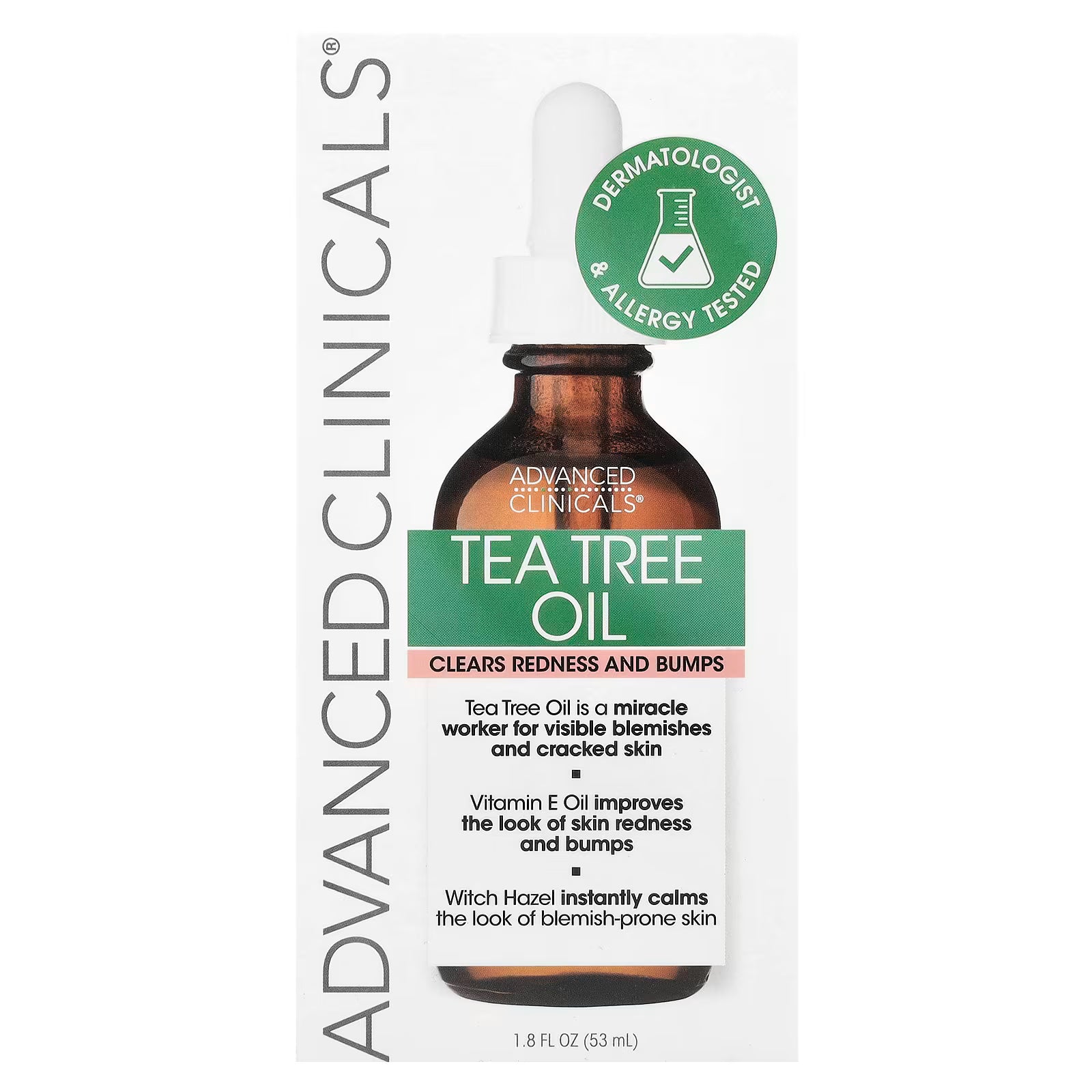ADVANCED CLINICALS Tea Tree Oil - 53ML