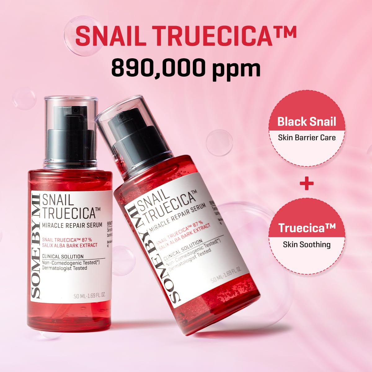 Some By Mi Snail Truecica Miracle Repair Serum-50ml
