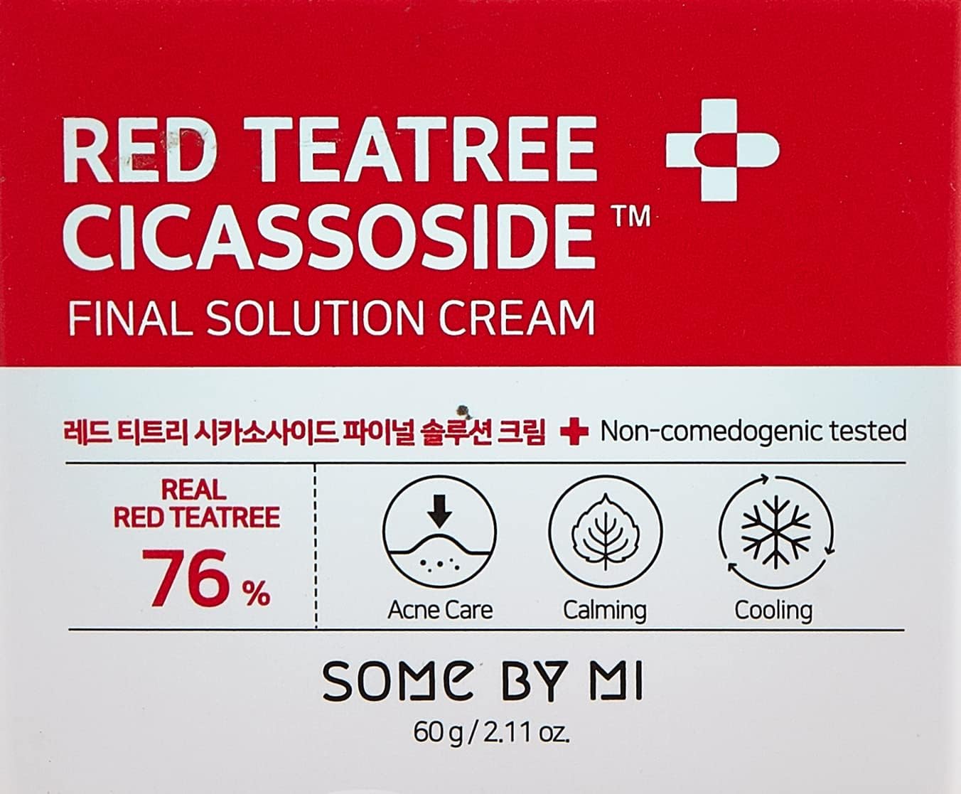 Some By Mi  Red Tea Tree Cicassoside Derma Solution Cream - 60ml