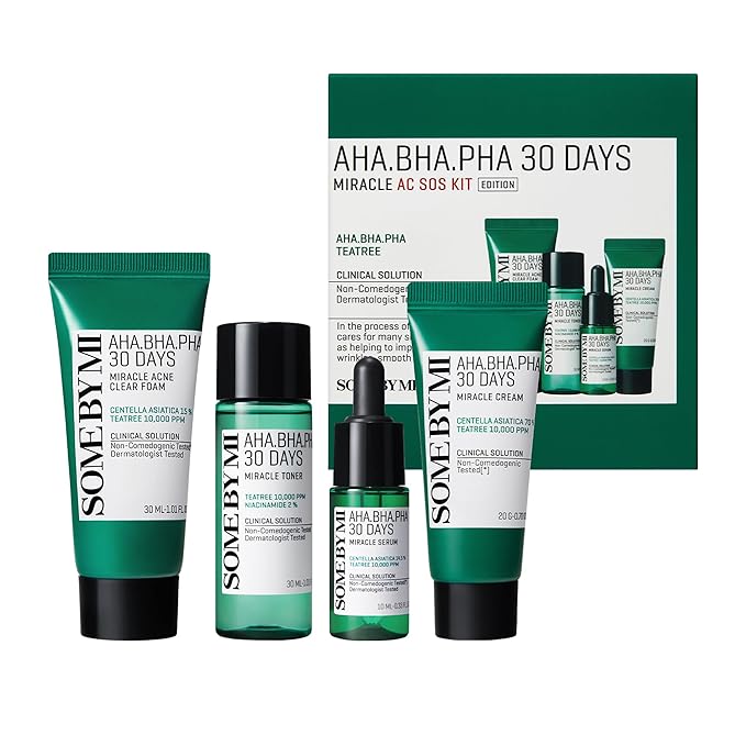 Some By Mi AHA. BHA. PHA 30 Days Miracle Mini Starter Kit Set - 4 Piece