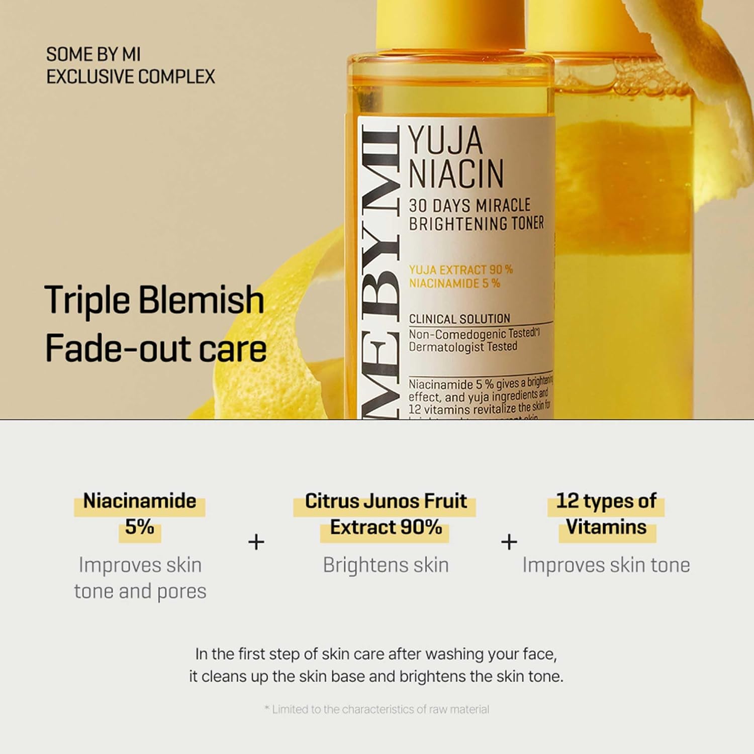 Some By Mi Yuja Niacin 30 Days Miracle Brightening Toner - 150ml