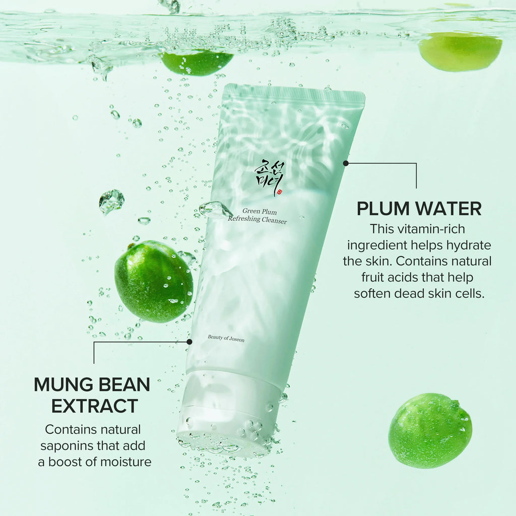 BEAUTY OF JOSEON Green Plum Refreshing Cleanser - 100ml