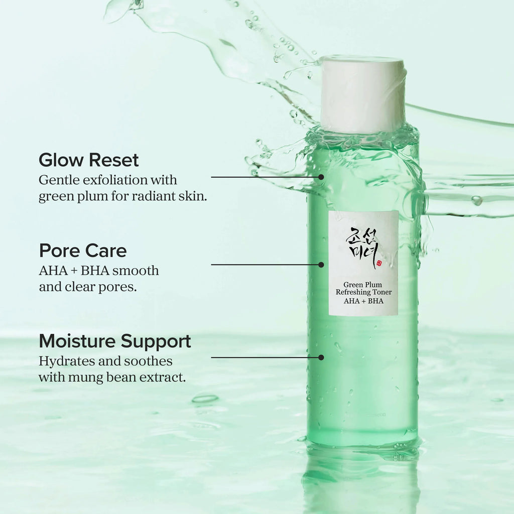 BEAUTY OF JOSEON Green Plum Refreshing Toner AHA + BHA - 150ml