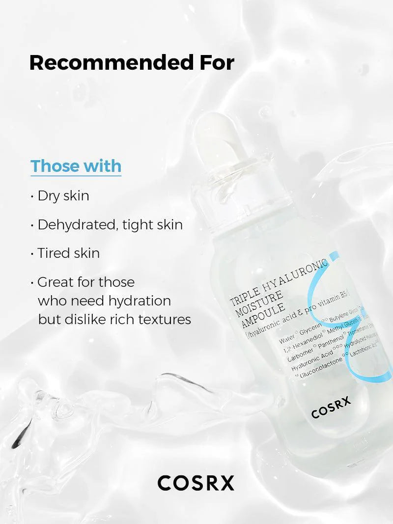 COSRX Hydrium Triple Hyaluronic Moisture Ampoule - 40ml