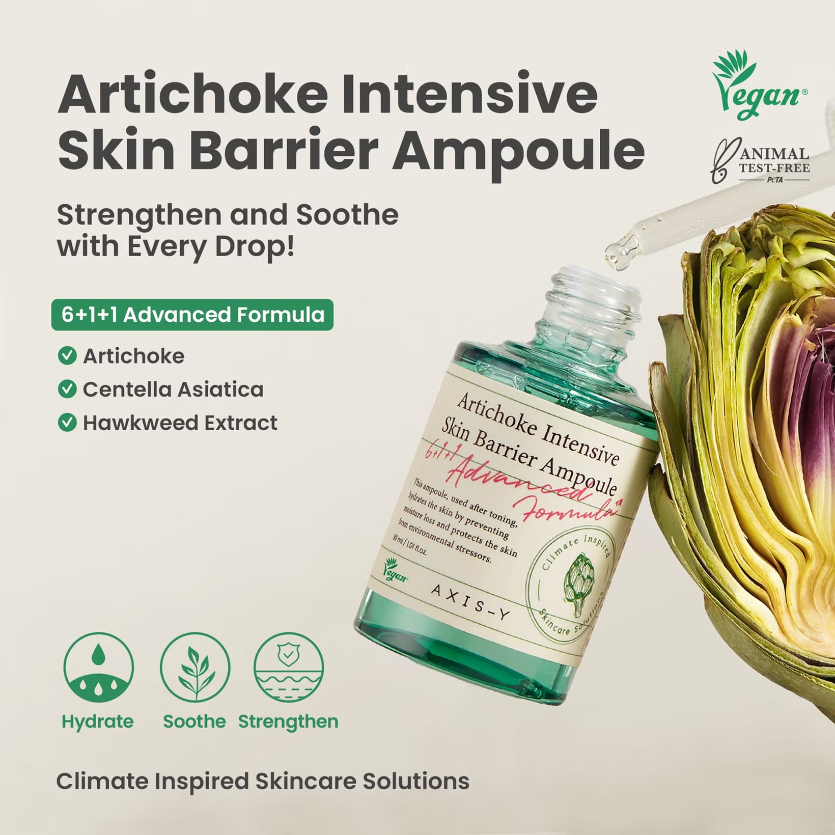 AXIS-Y Artichoke Intensive Skin Barrier Ampoule - 30 ml