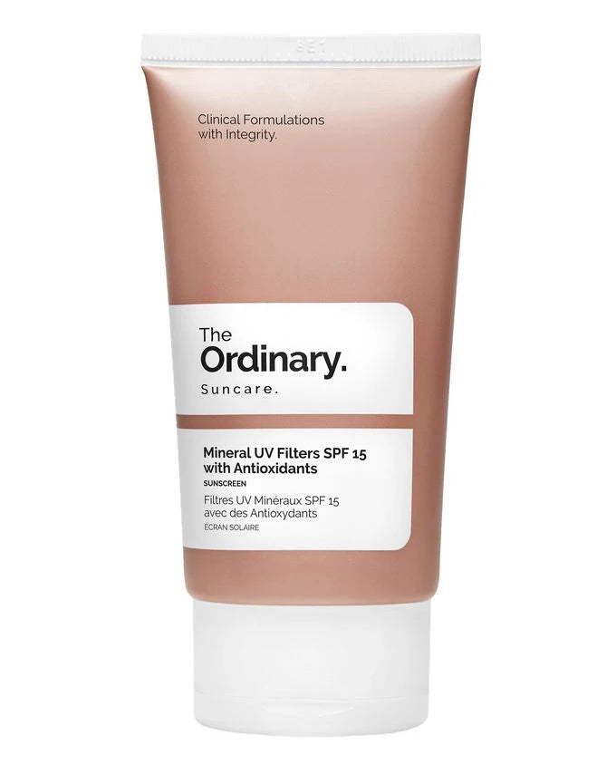The Ordinary Sunscreen Mineral UV Filters SPF 15 with Antioxidants - 50ml
