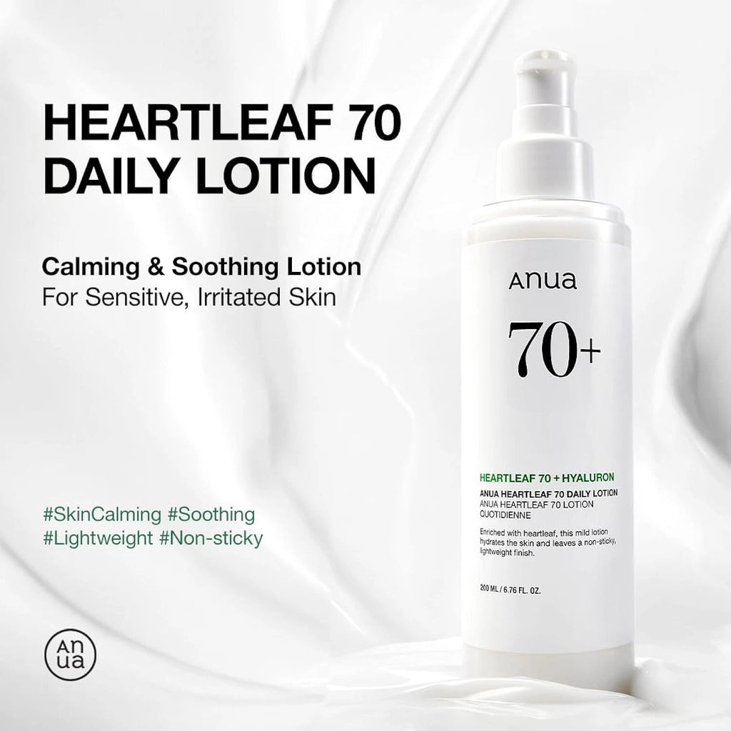 Anua Heartleaf 70+ Daily Lotion - 200ml